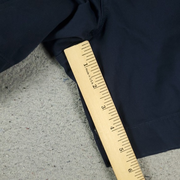 Ralph Lauren Shorts Mens Size 35 Blue Casual Flat Front Chino - Picture 6 of 9